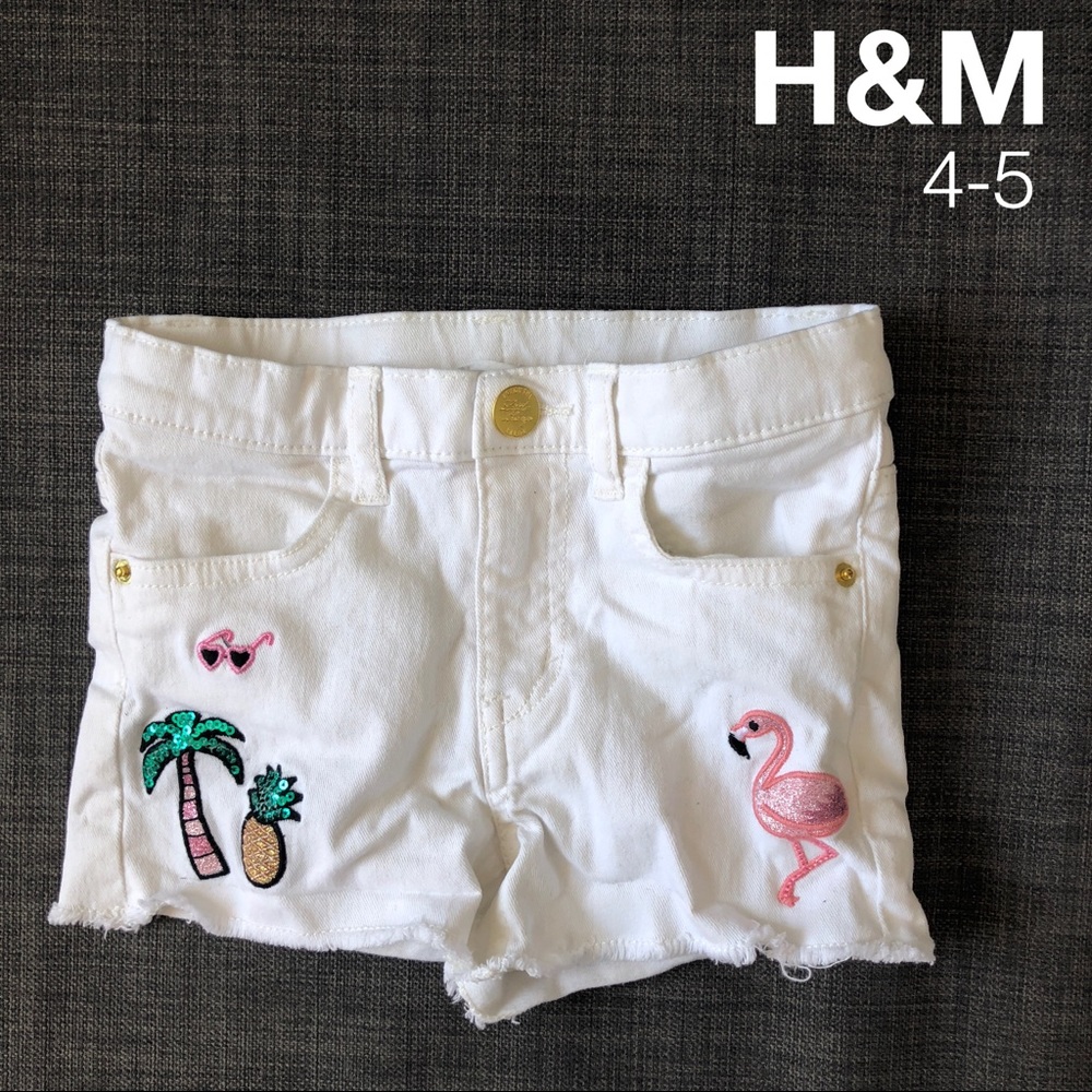🎀 H&M shorts. Girls 4-5 🎀